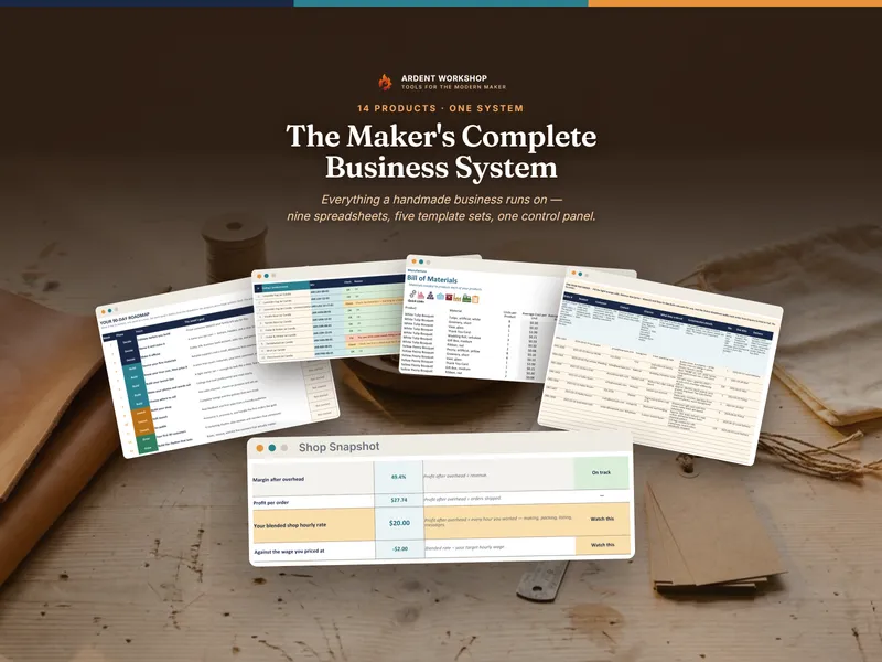 Maker's Complete Business System — fourteen maker products in one purchase