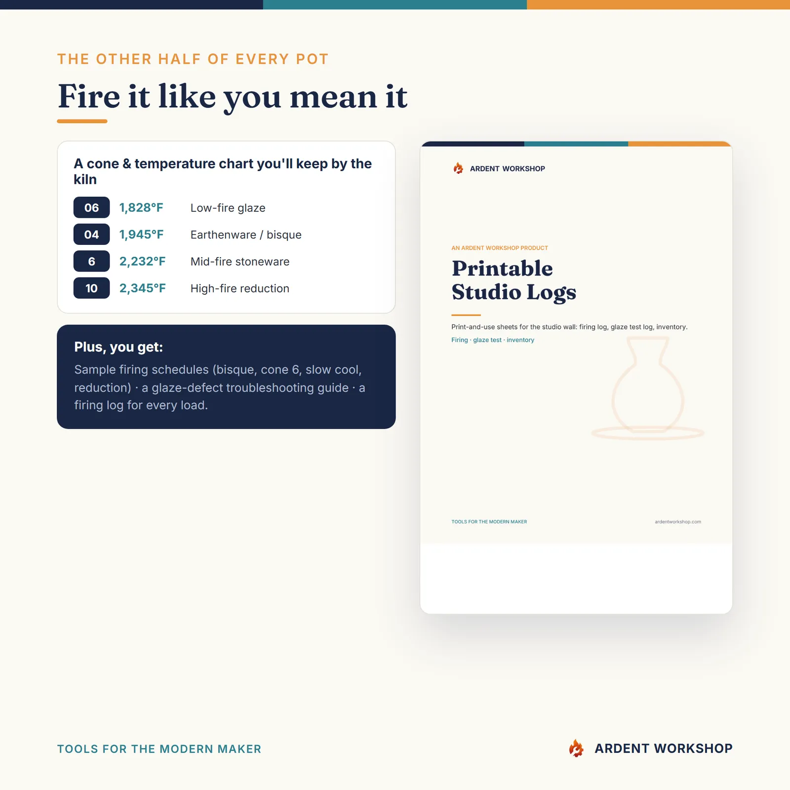 Pottery & Ceramics Studio Workbook — Kiln Firing