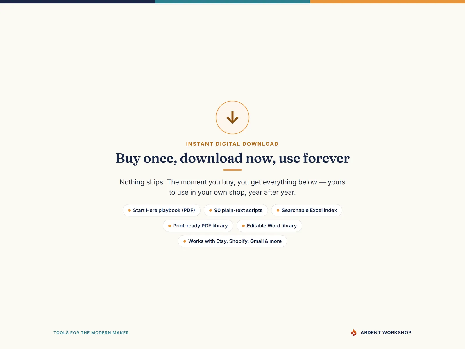Maker's Customer Service Response Library — instant digital download