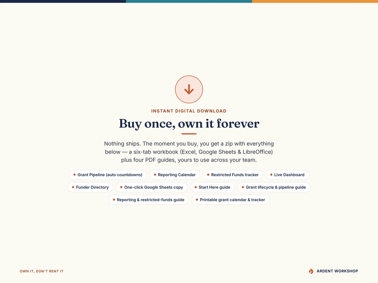 Instant digital download — buy once, own it forever