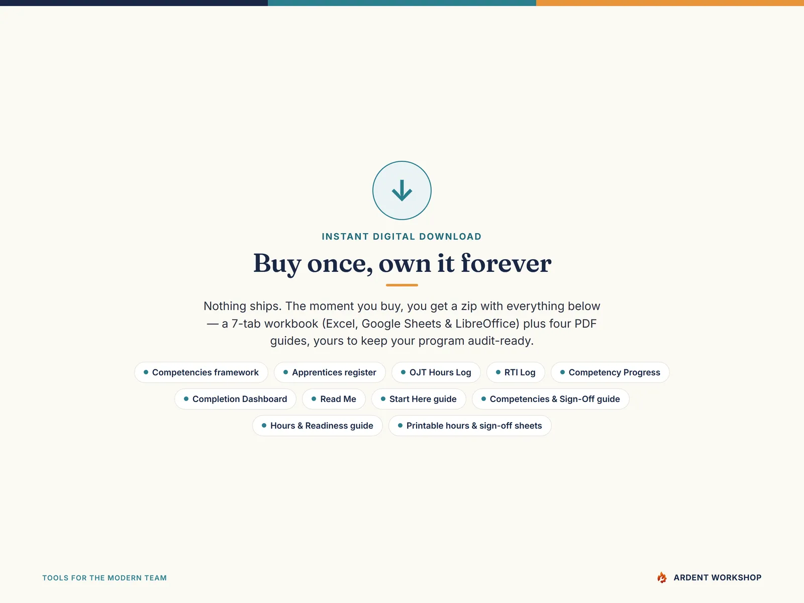 Instant digital download — buy once, own it forever