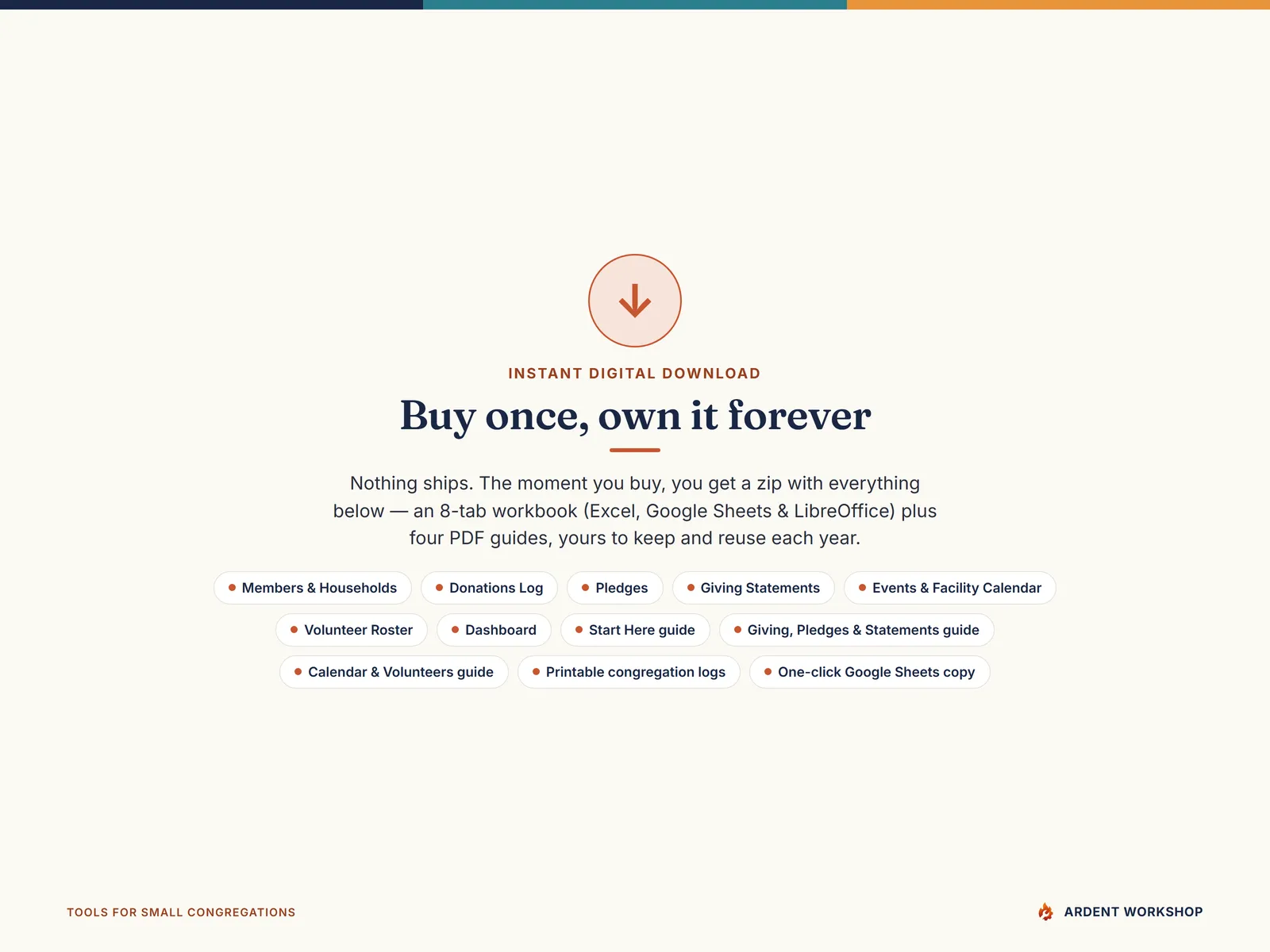 Instant digital download — buy once, own it forever