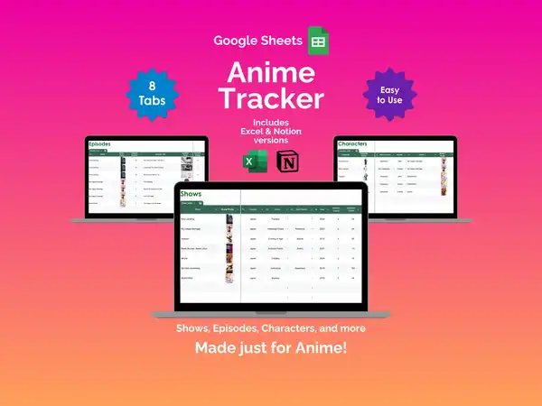 Anime Tracker - Sheets