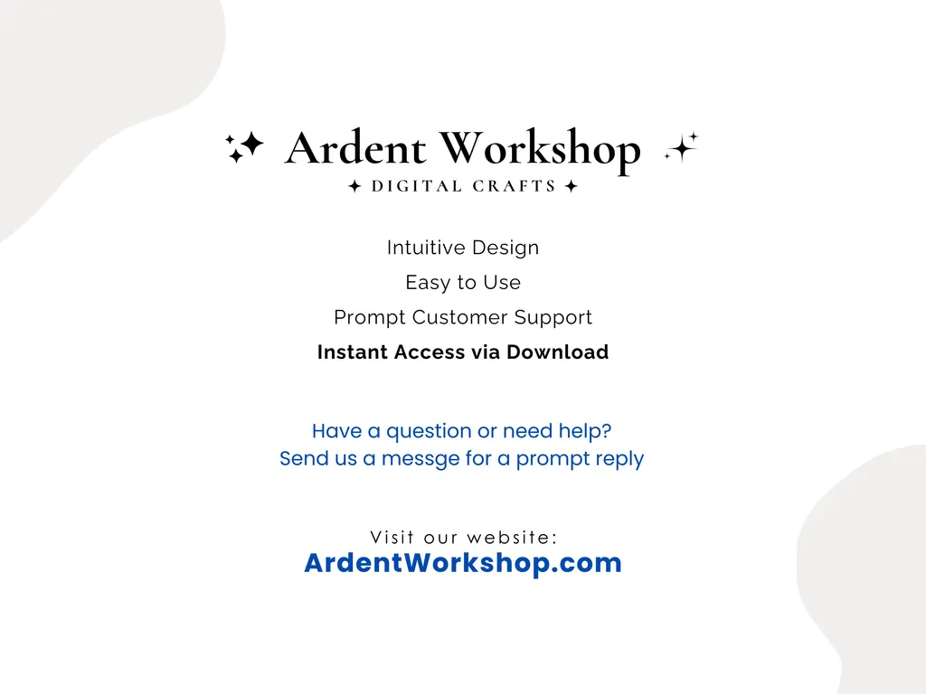 Ardent Workshop - Printables