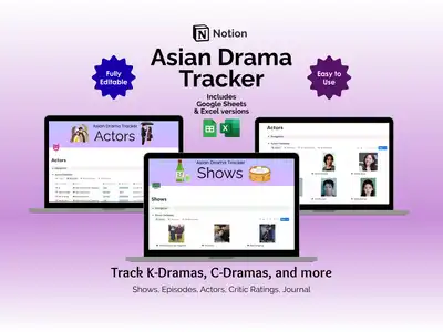 Asian Drama Tracker - Notion