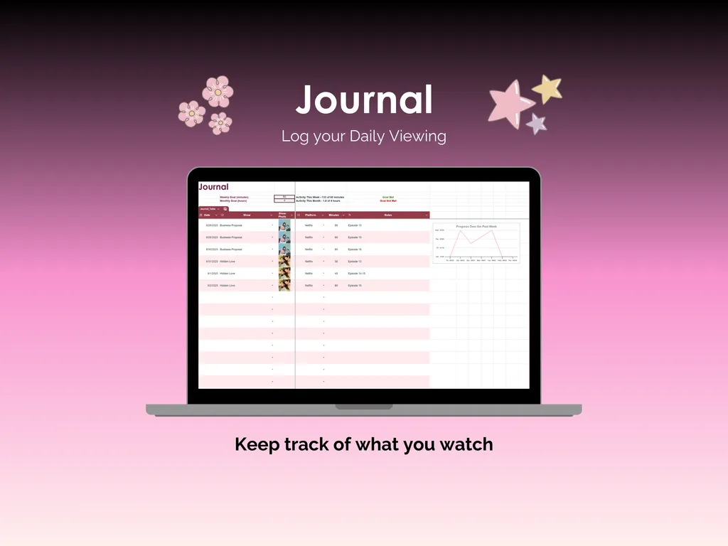Asian Drama Tracker - Sheets - Journal