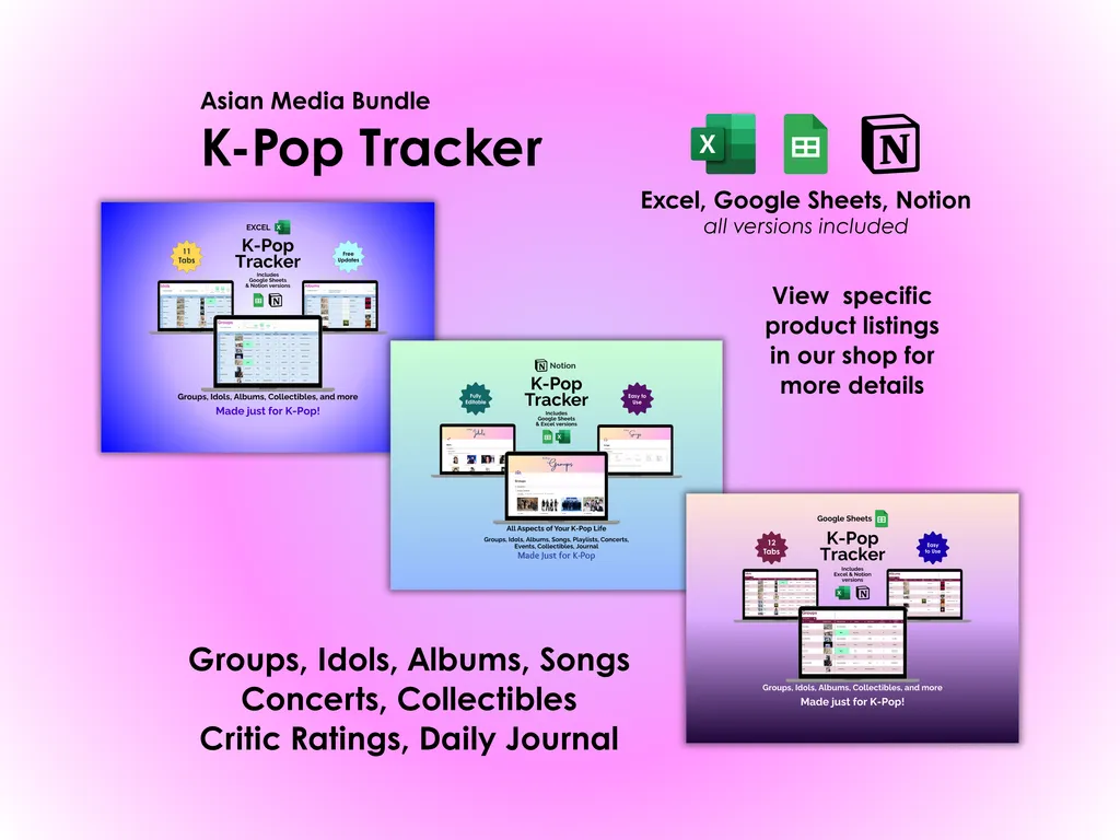 Asian Media Bundle - K-Pop
