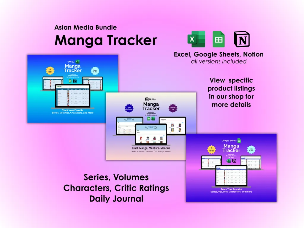 Asian Media Bundle - Manga