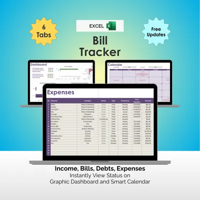 Bill Tracker - Excel
