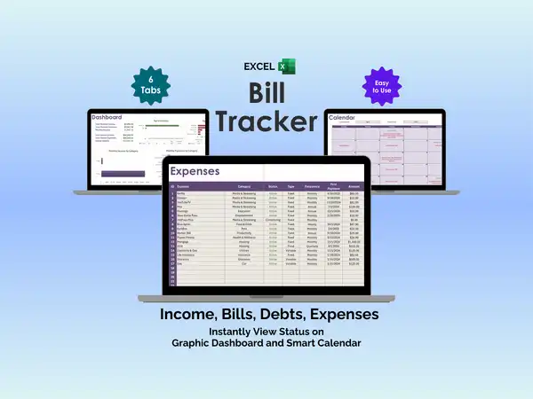 Bill Tracker - Excel