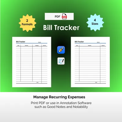 Bill Tracker - PDF