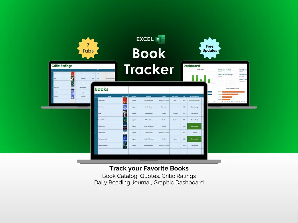 Book Tracker - Excel