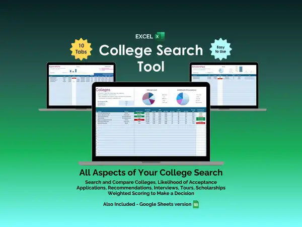 College Search Tool - Excel
