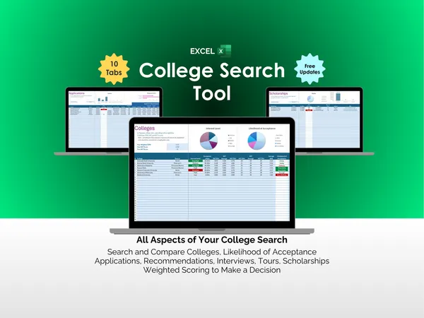 College Search Tool - Excel