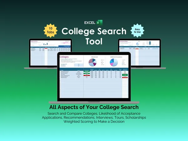 College Search Tool - Excel