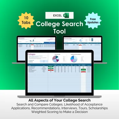 College Search Tool - Excel