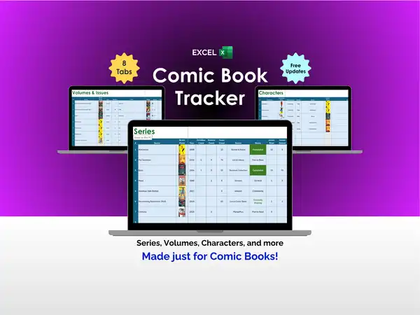 Comic Book Tracker - Excel