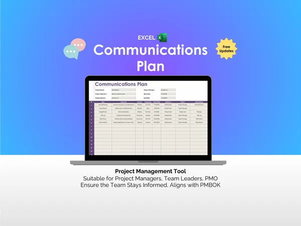 Communications Plan - Excel