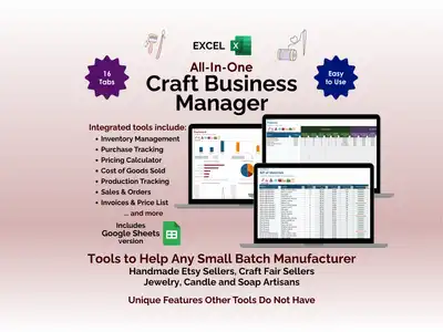 Craft Business Manager - Excel