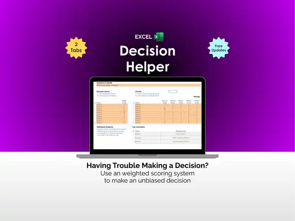 Decision Helper - Excel