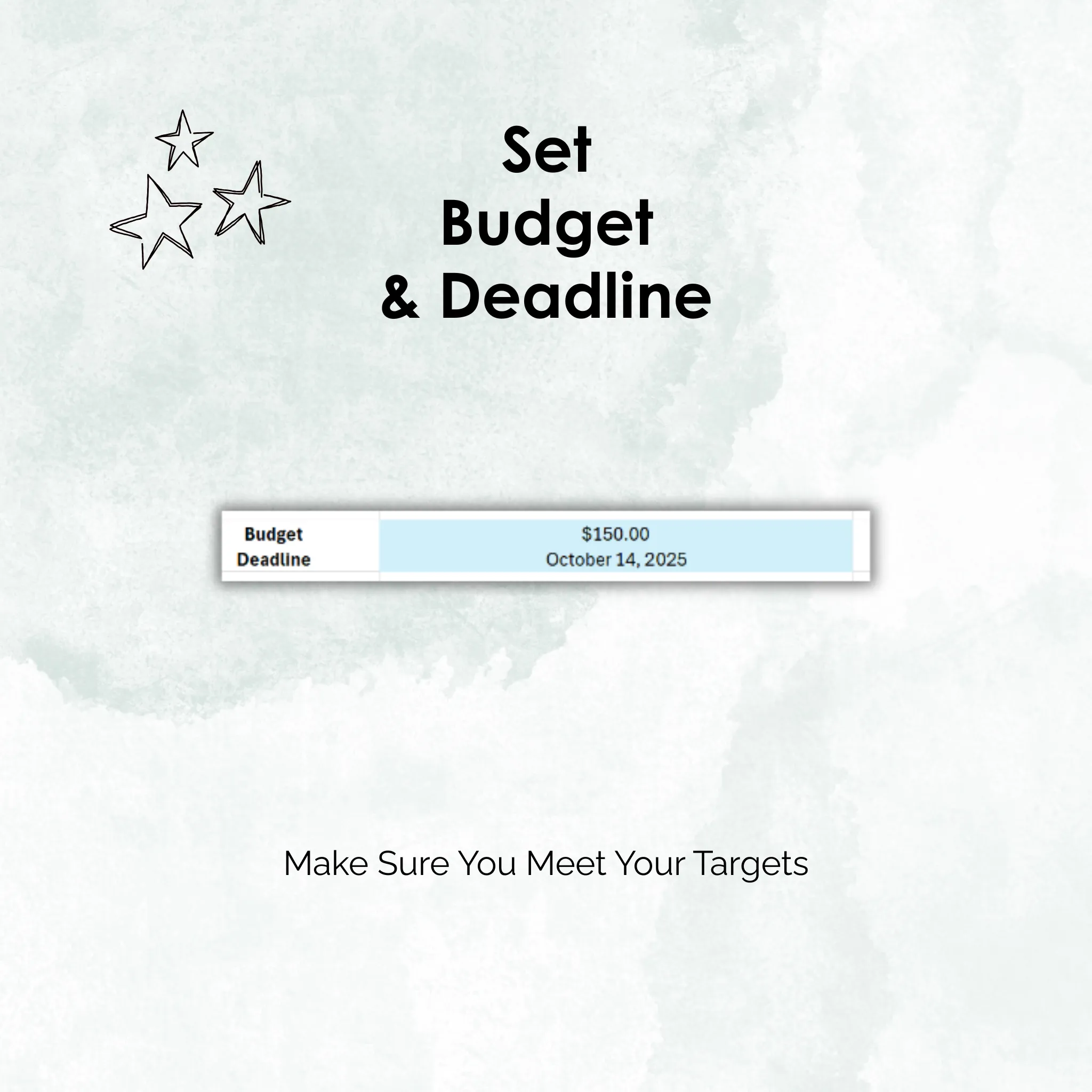 Gift Tracker - Excel - Budget