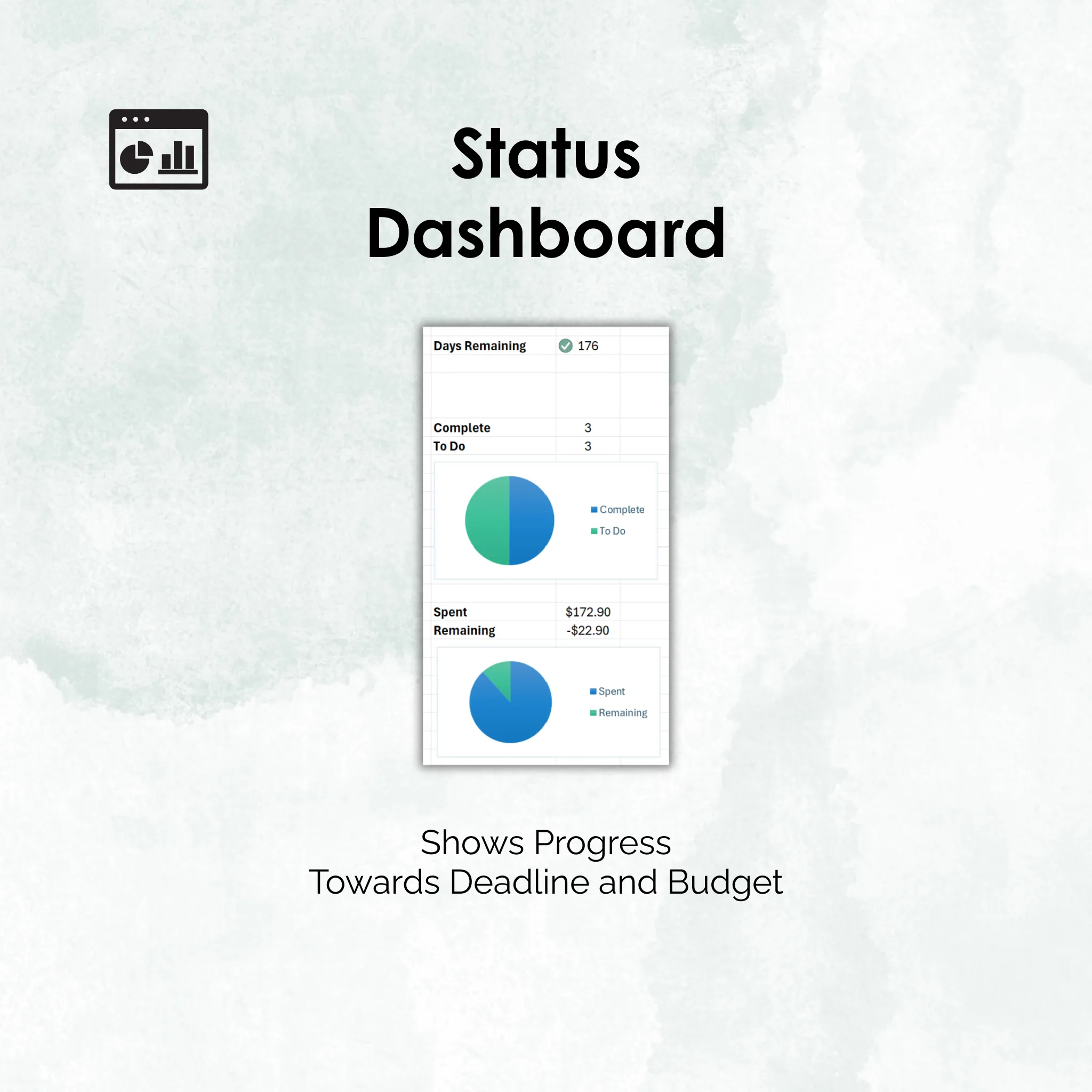 Gift Tracker - Excel - Dashboard