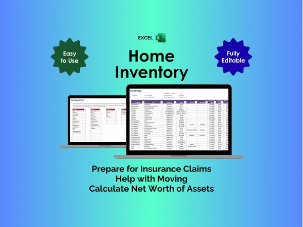 Home Inventory - Excel