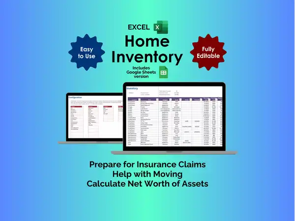 Home Inventory - Excel