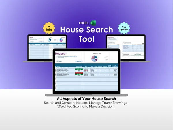 House Search Tool - Excel
