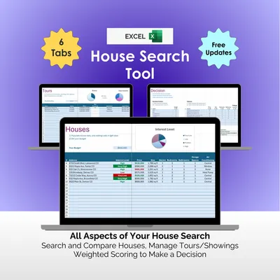 House Search Tool - Excel