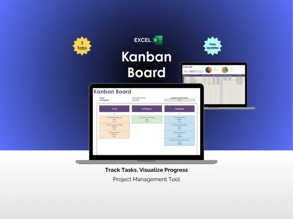 Kanban Board - Excel