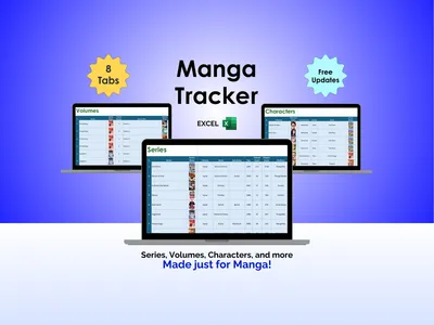 Manga Tracker - Excel