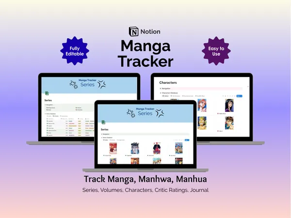 Manga Tracker - Notion
