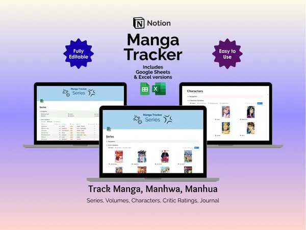Manga Tracker - Notion