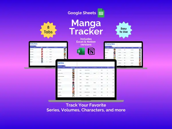 Manga Tracker - Sheets