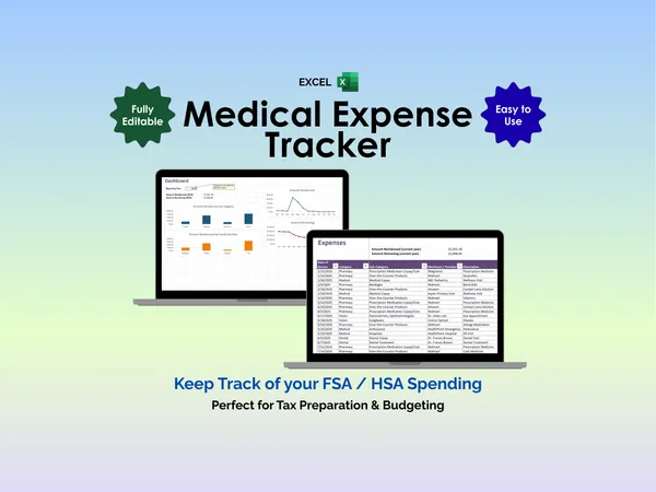 Medical Expense Tracker - Excel