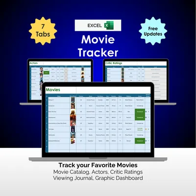 Movie Tracker - Excel