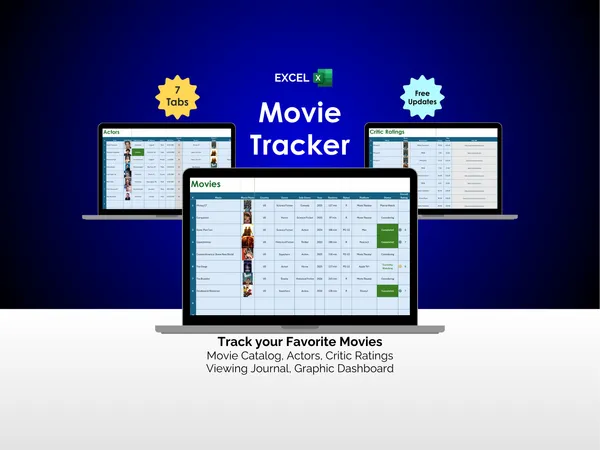 Movie Tracker - Excel