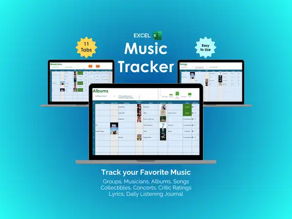 Music Tracker - Excel