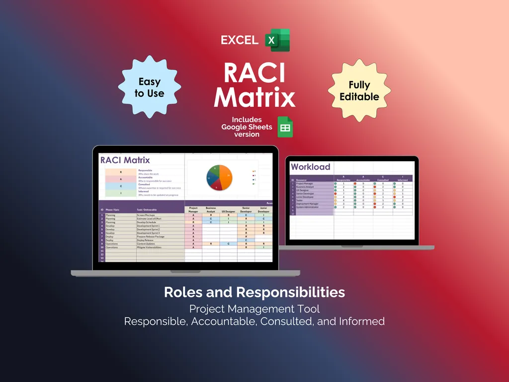 RACI Matrix - Excel