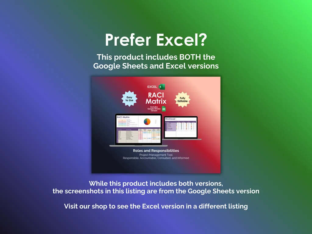 RACI Matrix - Sheets - Other