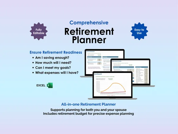 Retirement Planner - Excel