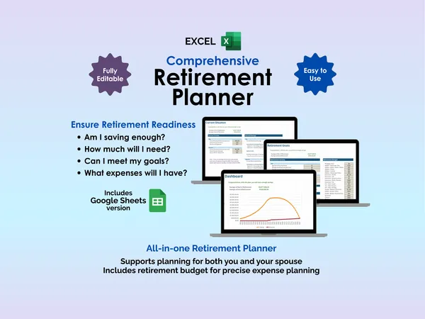 Retirement Planner - Excel