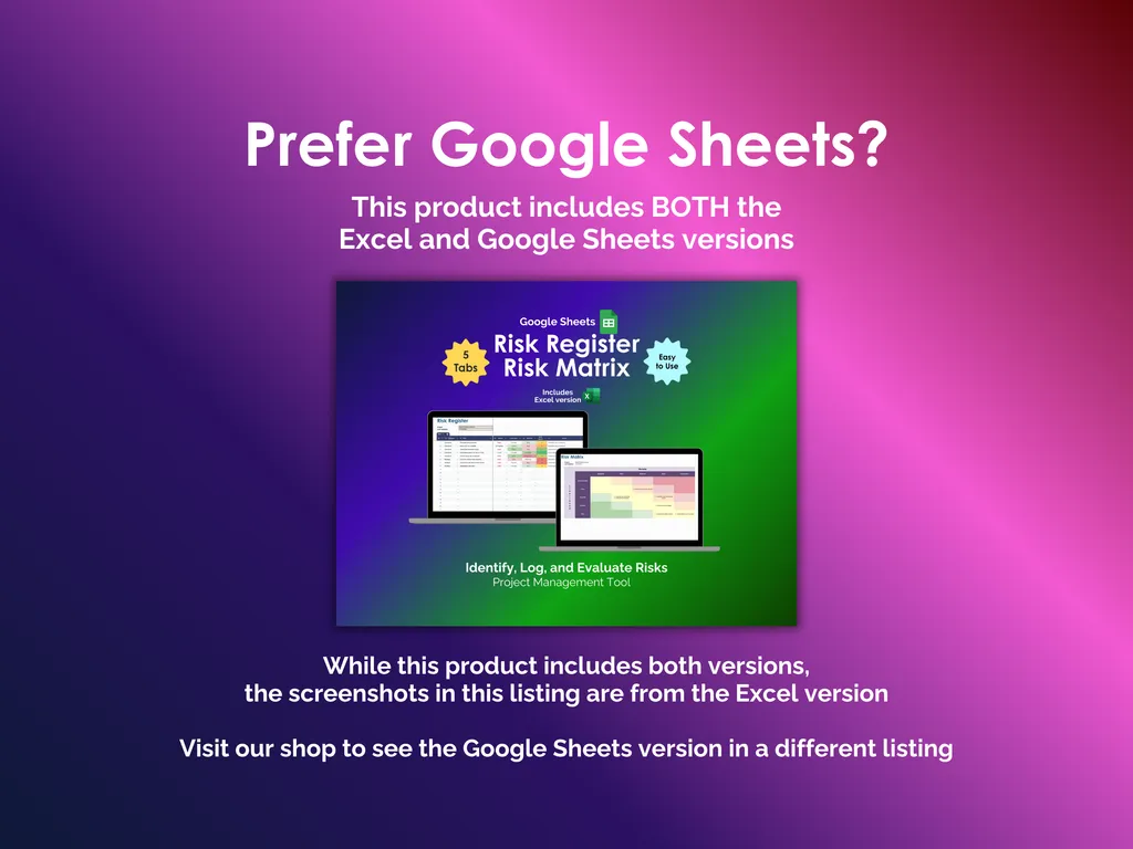 Risk Register and Matrix - Excel - Other