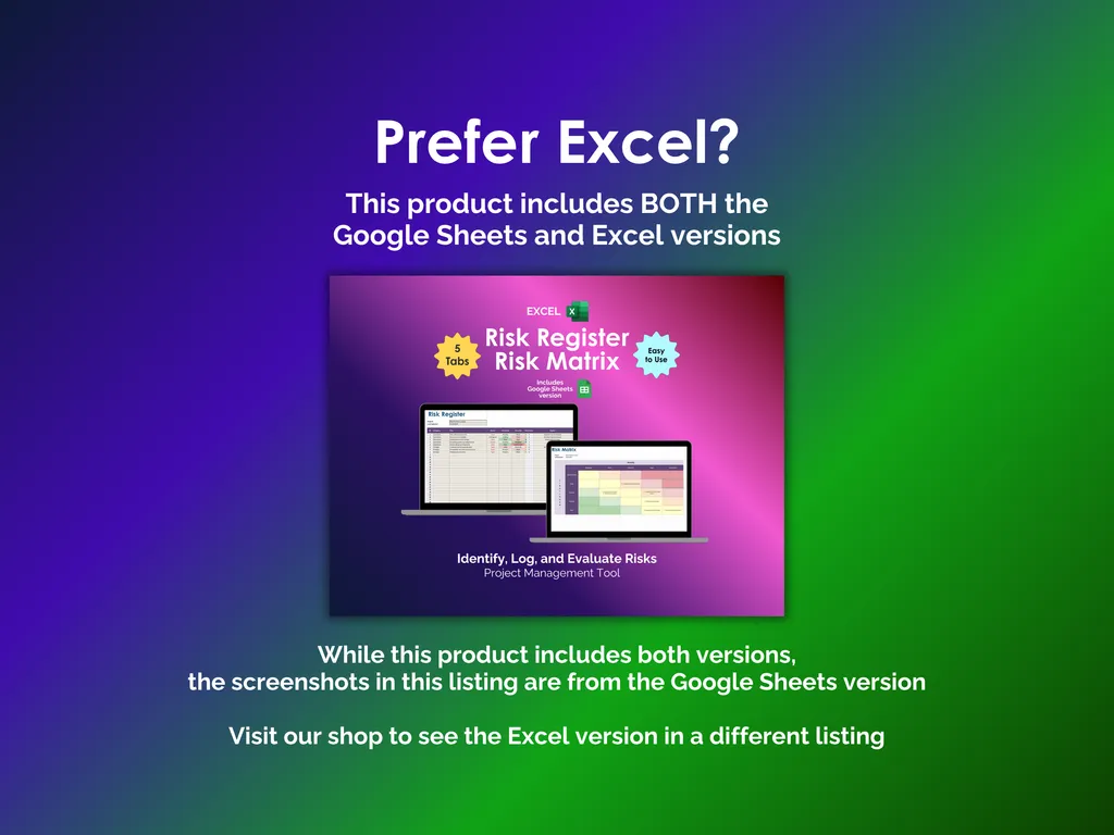 Risk Register and Matrix - Sheets - Other