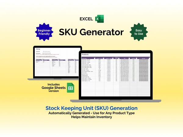 SKU Generator - Excel