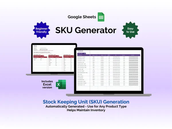 SKU Generator - Google Sheets