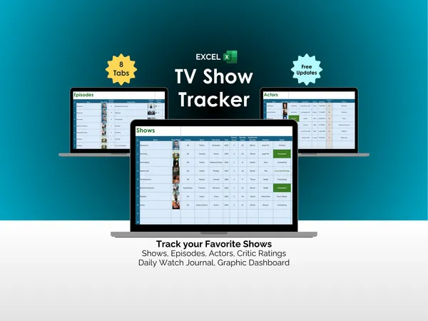 TV Show Tracker - Excel