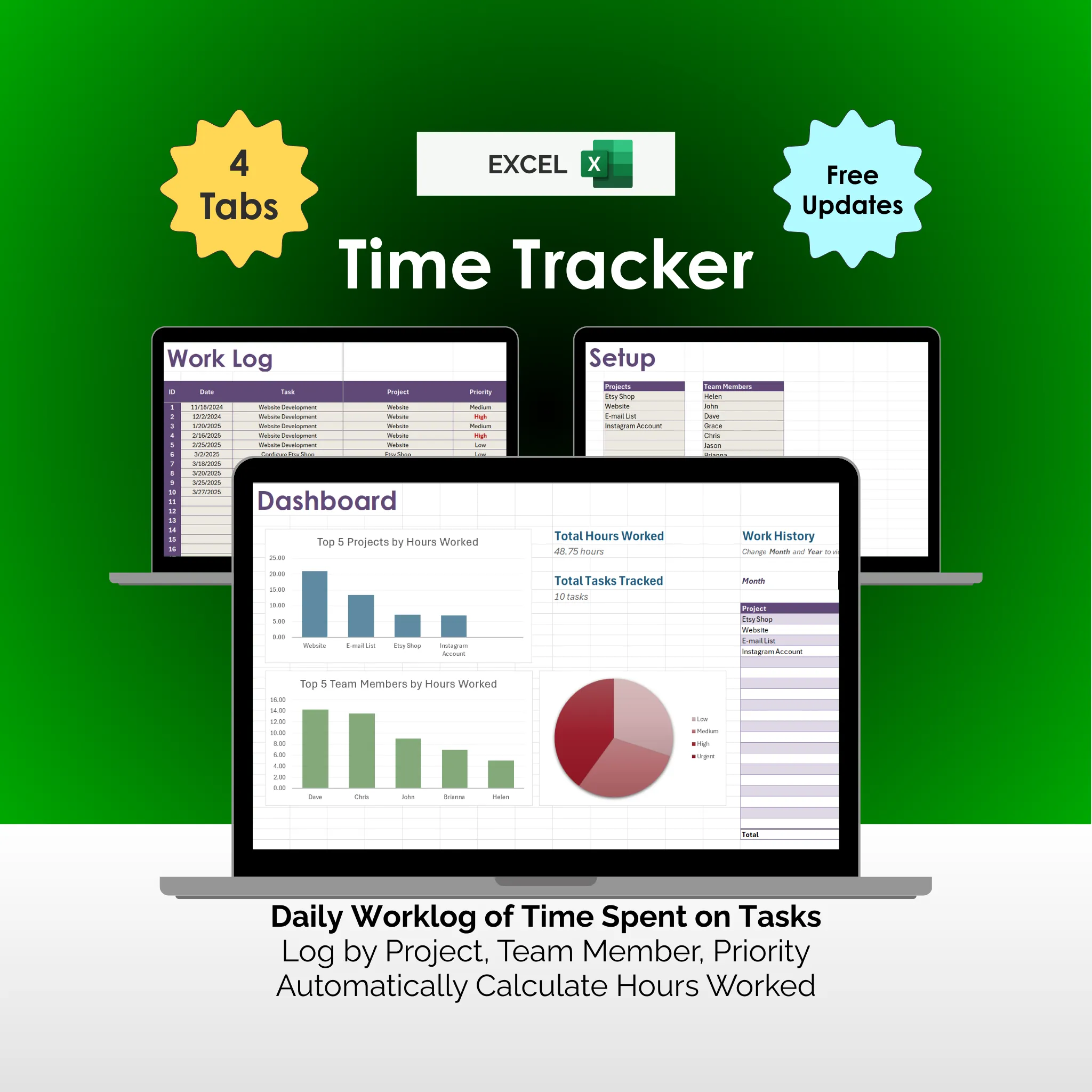 Time Tracker - Excel