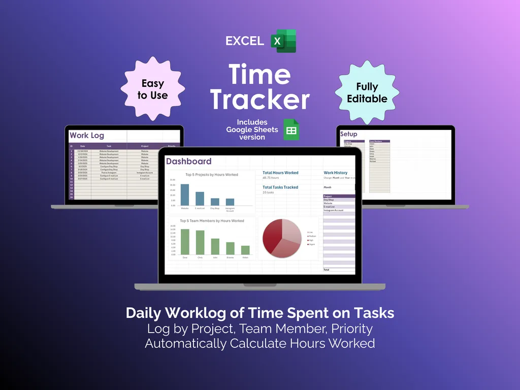 Time Tracker - Excel